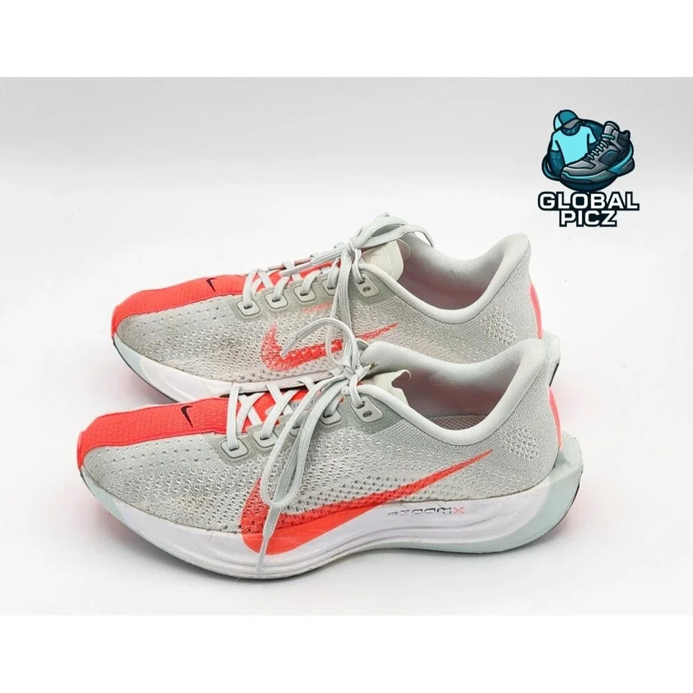 Nike Women's Running Shoes White with Coral/Red Accents